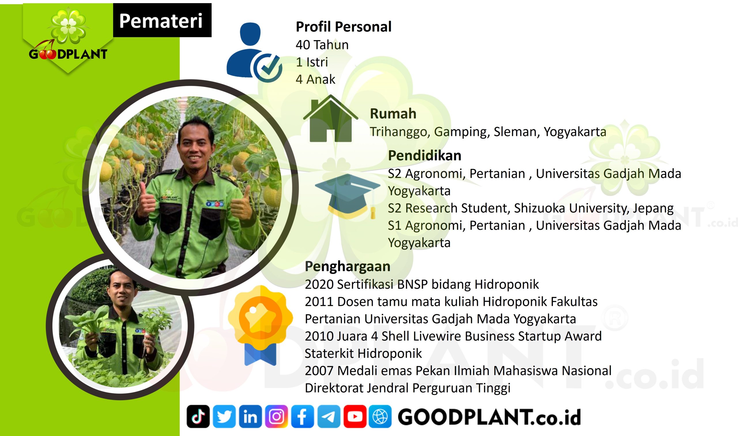 Pelatihan Hidroponik Melon OFFLINE Mei 2026 - CV GOODPLANT Indonesia Pelatihan Hidroponik Melon OFFLINE Mei 2026 - CV GOODPLANT Indonesia